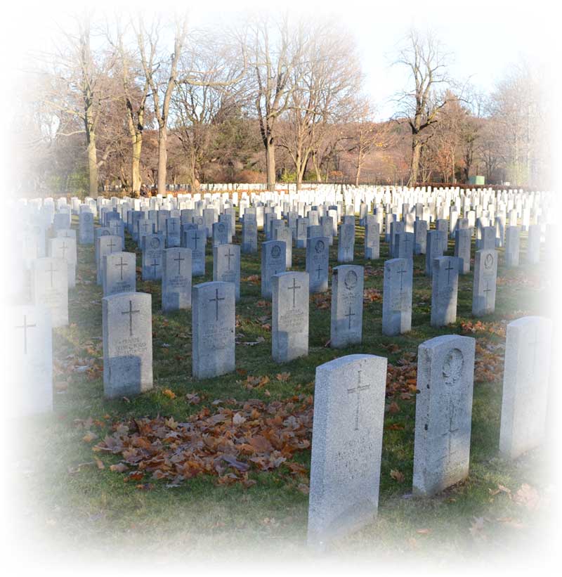 pierres tombales de soldats